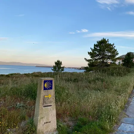 Apto 2 Dorm En Primera Linea De Playa Langosteira Con Garaje Y Wifi فينيستيري