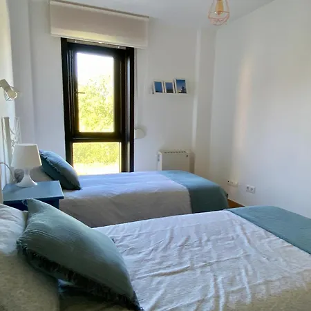 Apto 2 Dorm En Primera Linea De Playa Langosteira Con Garaje Y Wifi Daire Finisterre