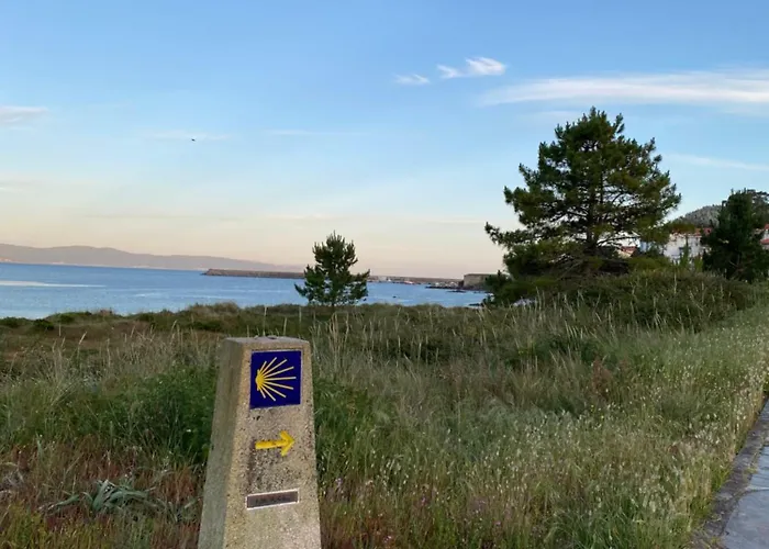 Apto 2 Dorm En Primera Linea De Playa Langosteira Con Garaje Y Wifi Finisterre