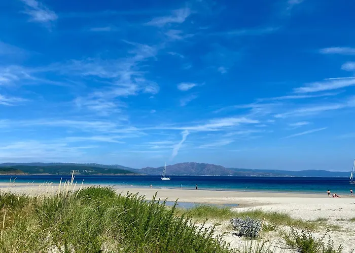 Apto 2 Dorm En Primera Linea De Playa Langosteira Con Garaje Y Wifi Apartment Kap Finisterre
