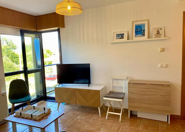 Apto 2 Dorm En Primera Linea De Playa Langosteira Con Garaje Y Wifi Apartment