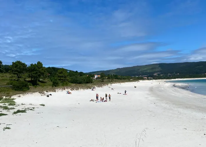 Apto 2 Dorm En Primera Linea De Playa Langosteira Con Garaje Y Wifi Apartment Kap Finisterre