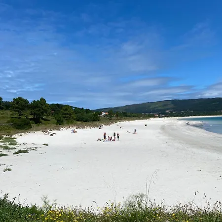 Apto 2 Dorm En Primera Linea De Playa Langosteira Con Garaje Y Wifi Apartmán Finisterre