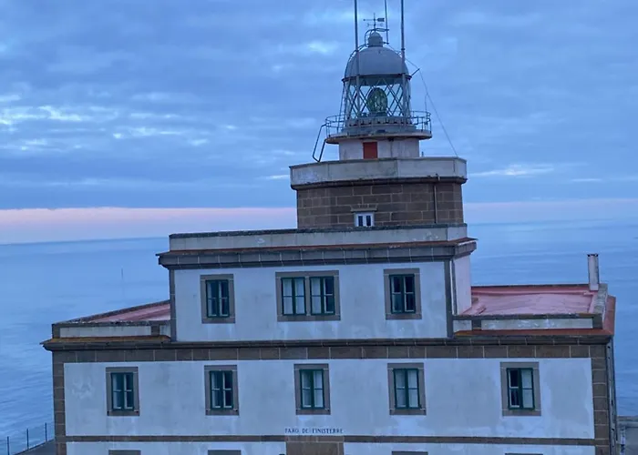 Apto 2 Dorm En Primera Linea De Playa Langosteira Con Garaje Y Wifi 公寓 菲尼斯特雷